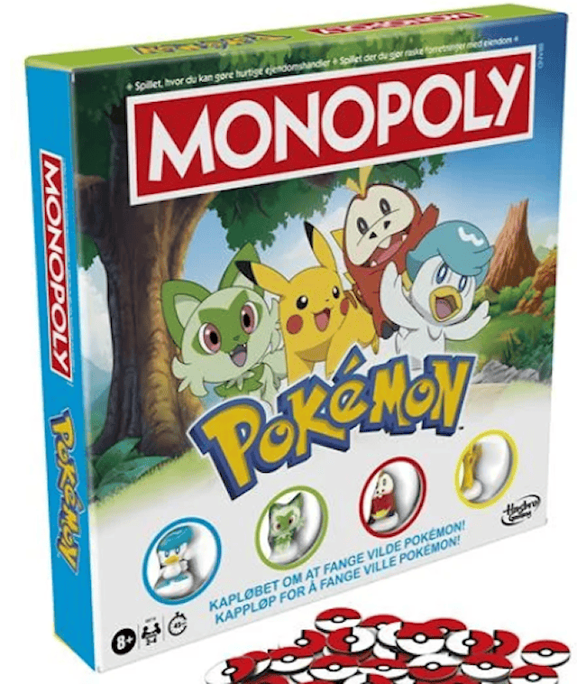 Produktbild 1 för Monopoly Pokémon (NO/DK)