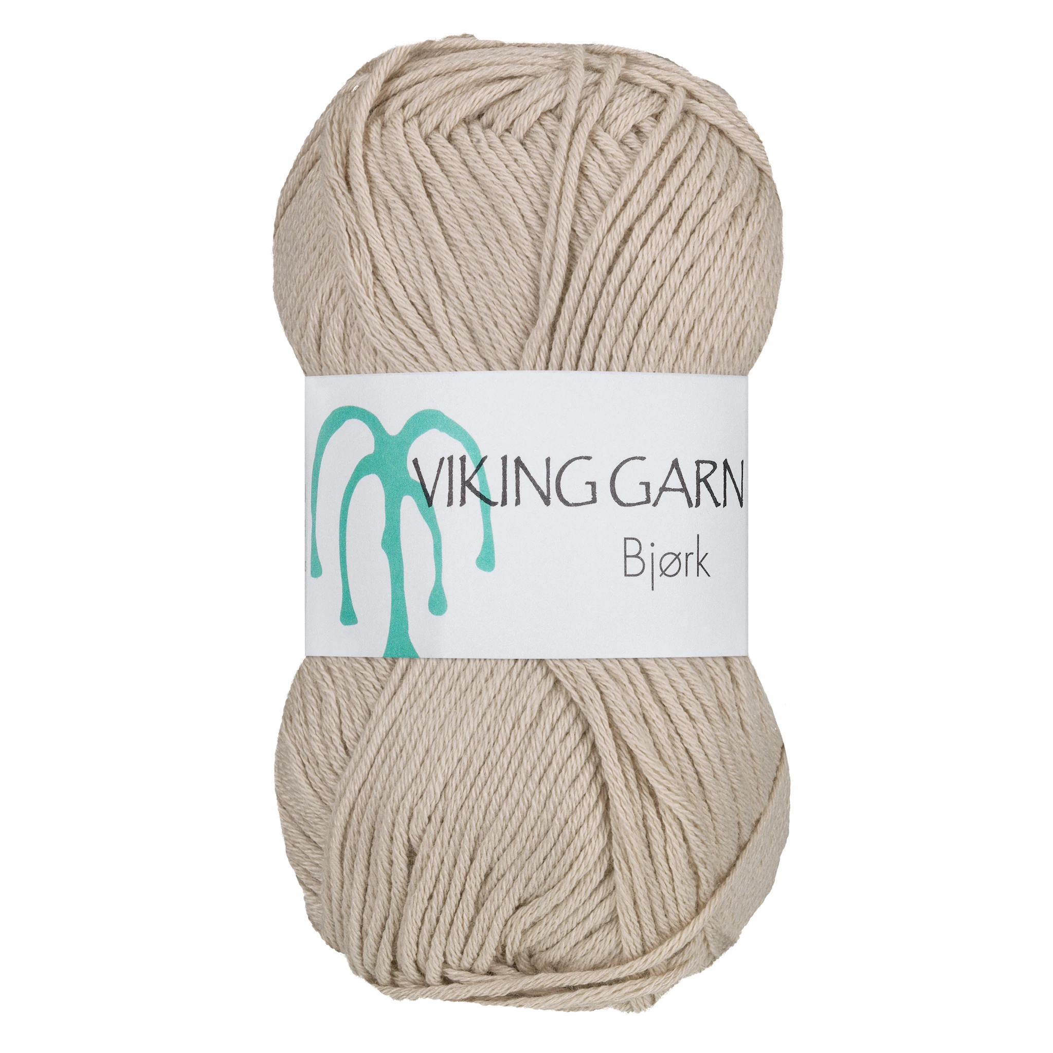 Tuotekuva ille Bjørk 50 g beige Viking Garn