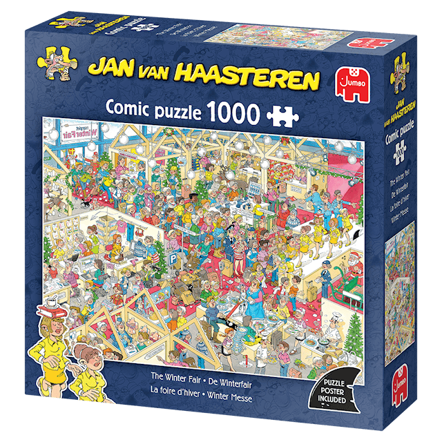 Produktbilde 3 for Jan van Haasteren Puslespill Vintermesse 1000 brikker