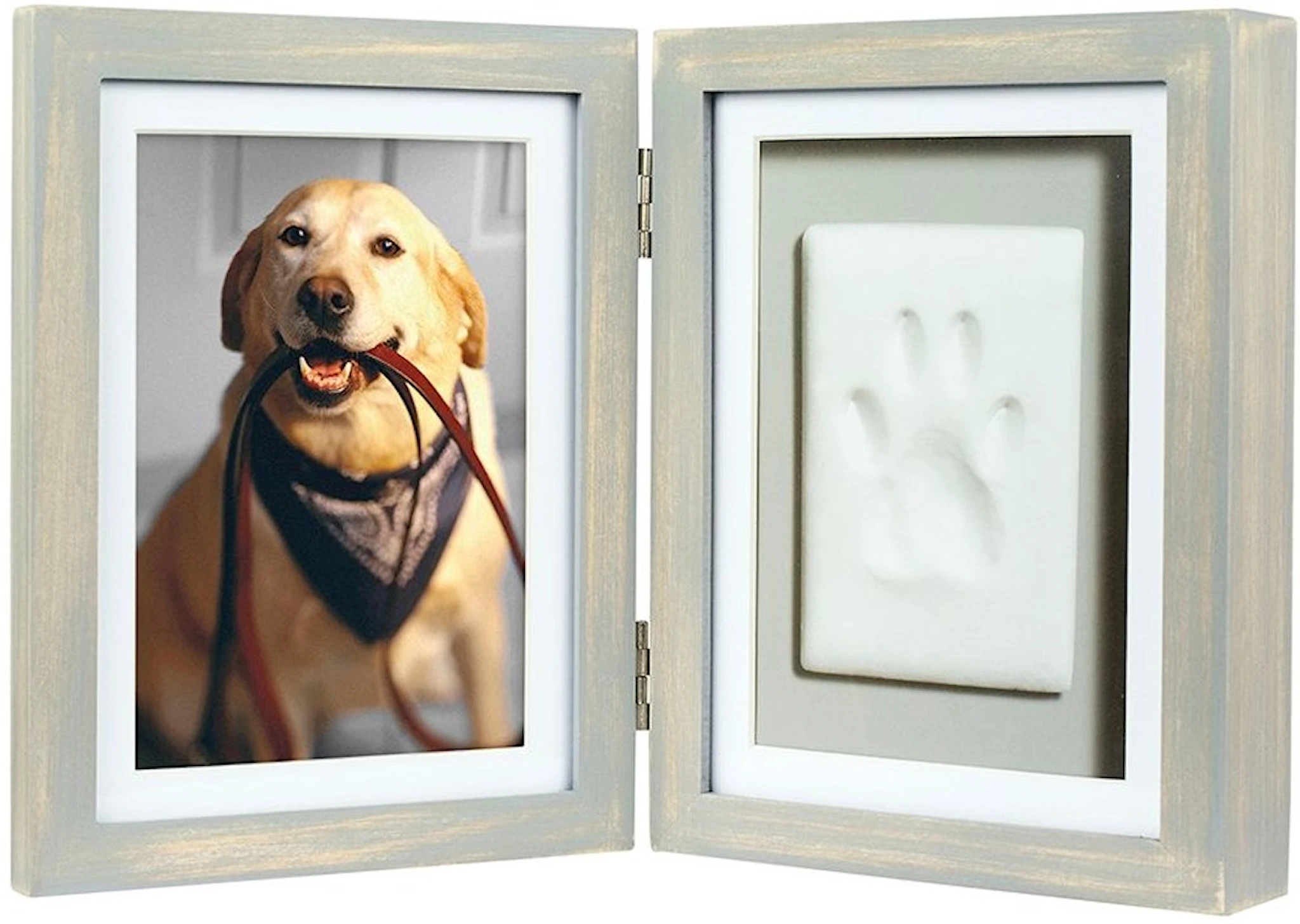 Tuotekuva ille Paw Print Frame Artikuloitu harmaa
