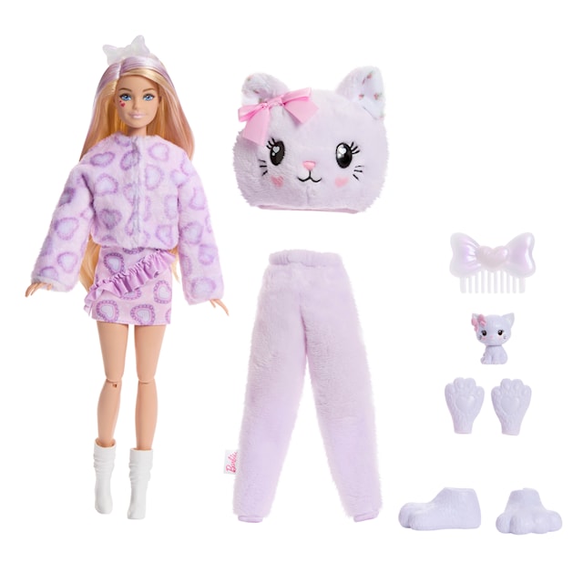 Tuotekuva 2 - Cutie Reveal Sweet Bows Violetti Kissa Barbie