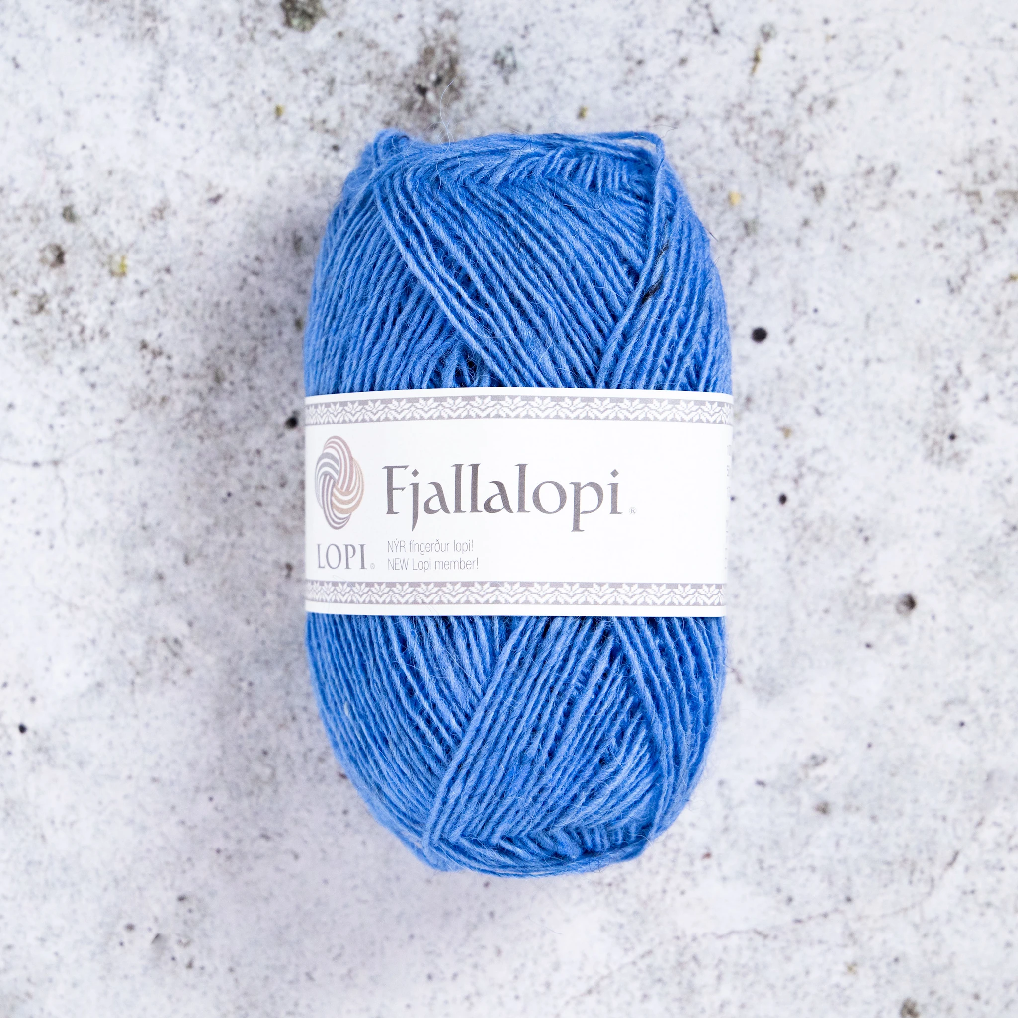 Produktbild för Fjallalopi ullgarn 50g  Spring Blue 22 Istex
