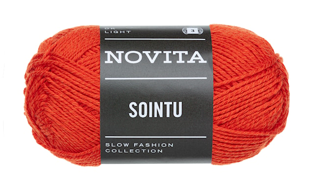 Sointu Puuvillasekoitus 50g Flamenco 284 Novita
