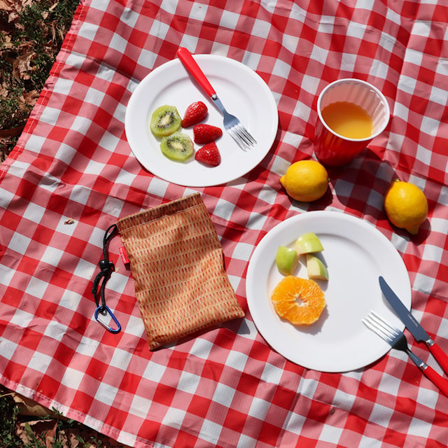 Produktbild 1 för Picknickfilt Gingham 200x140 cm, Kikkerland