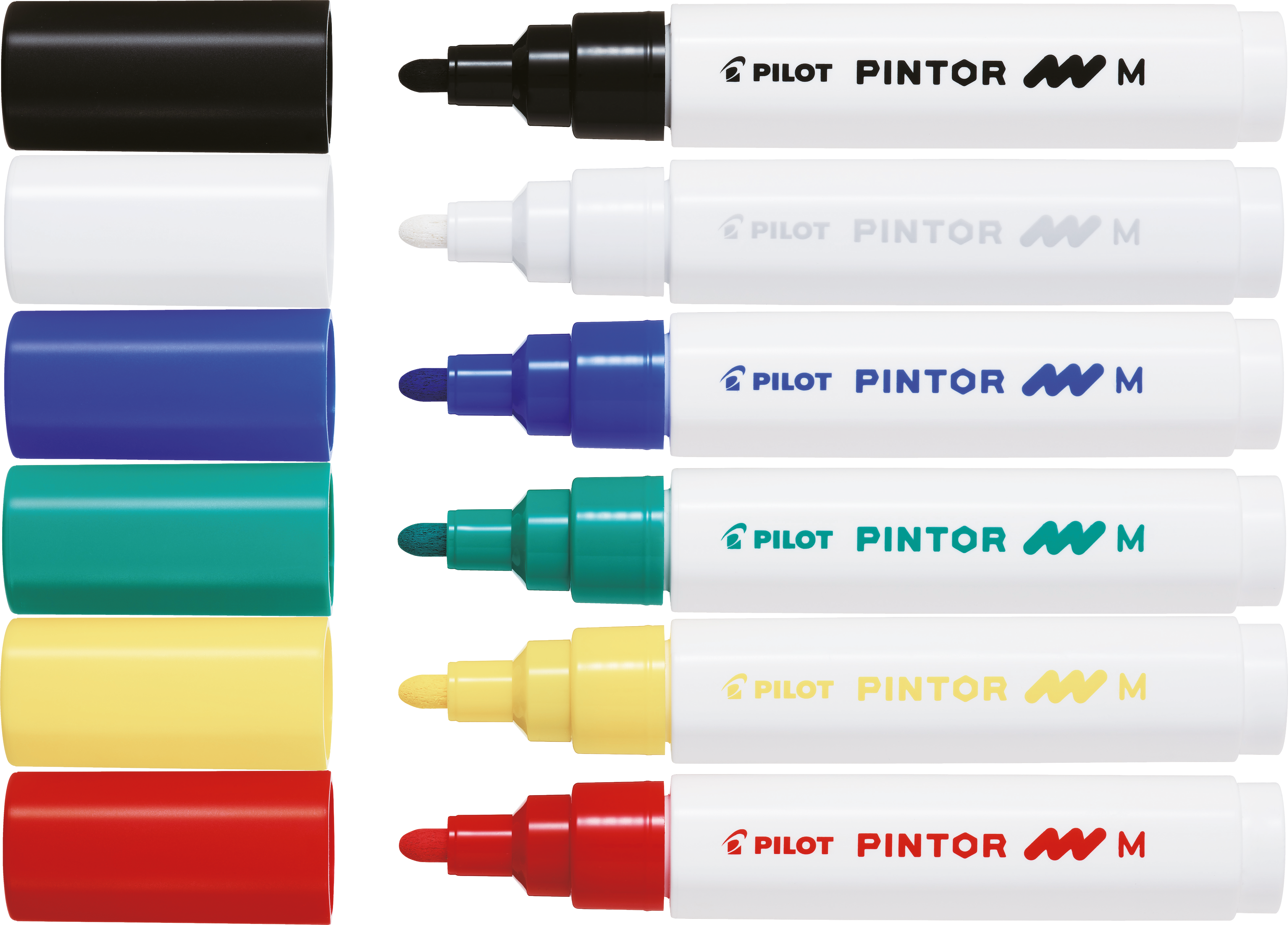 M&auml;rkpenna Pintor Classic Mix 6-p, Pilot