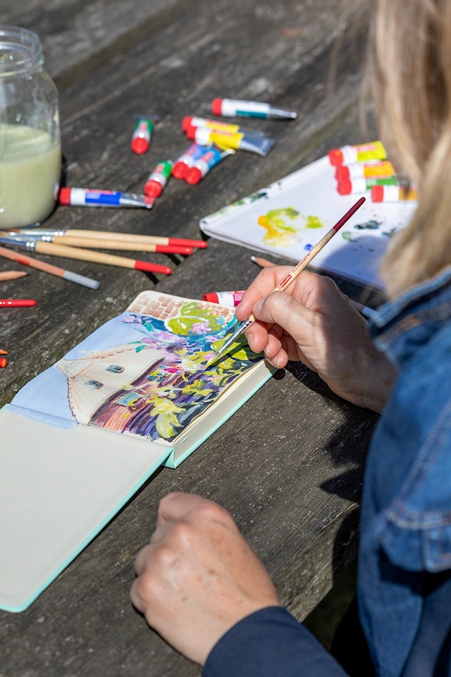 Produktbild 2 för Färgpennor 12-set Talens Art Creation