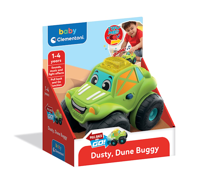Tuotekuva 3 - Stunt Wheels Dune Buggy Palautuva Auto Clementoni