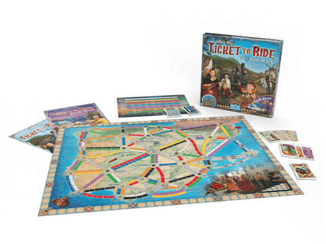 Tuotekuva 2 - Ticket to Ride Map Collection 8: Iberia & South Korea Expansion (SE/NO/FI/EN)