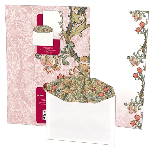 Kirjepaperi William Morris, 10 settiä FSC