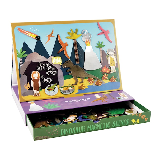 Produktbild 2 för Magnetiskt Lekset Dino Floss & Rock