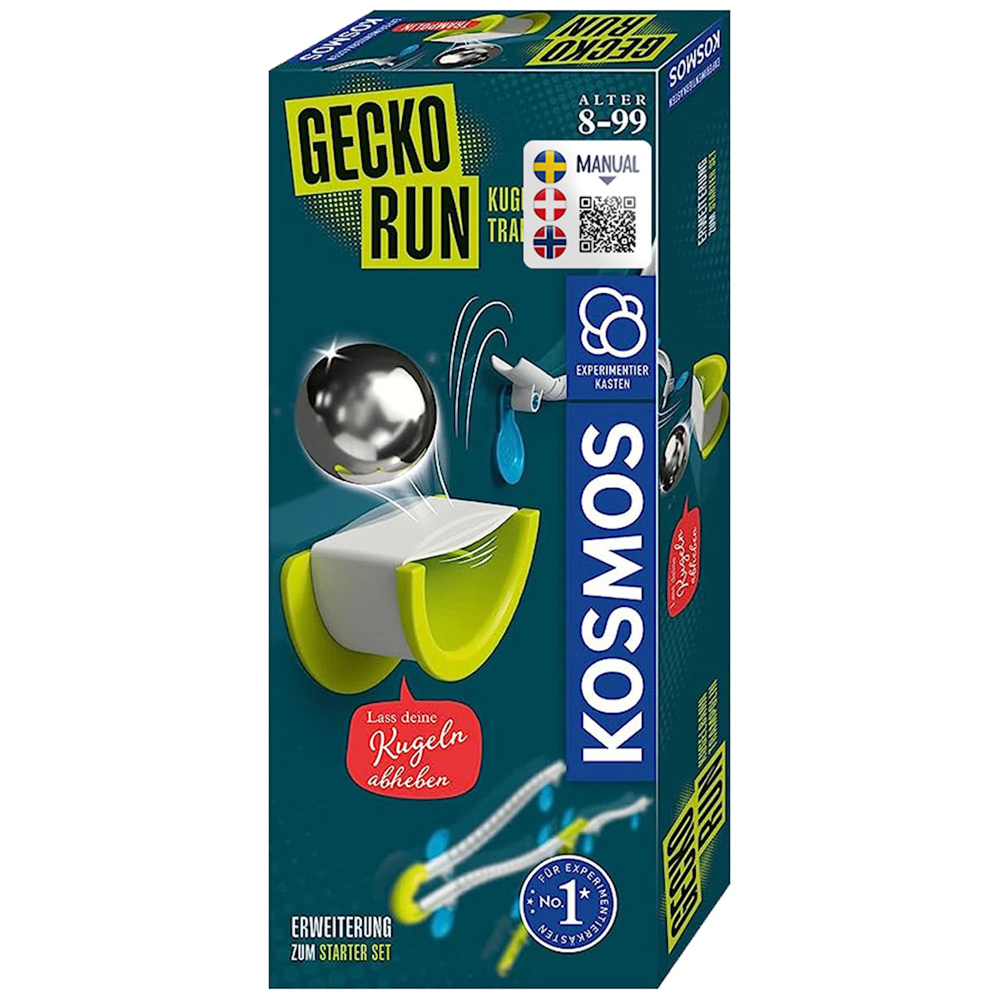 Tuotekuva ille Gecko Run Pallopeli Trampoliini Laajennus Kosmos