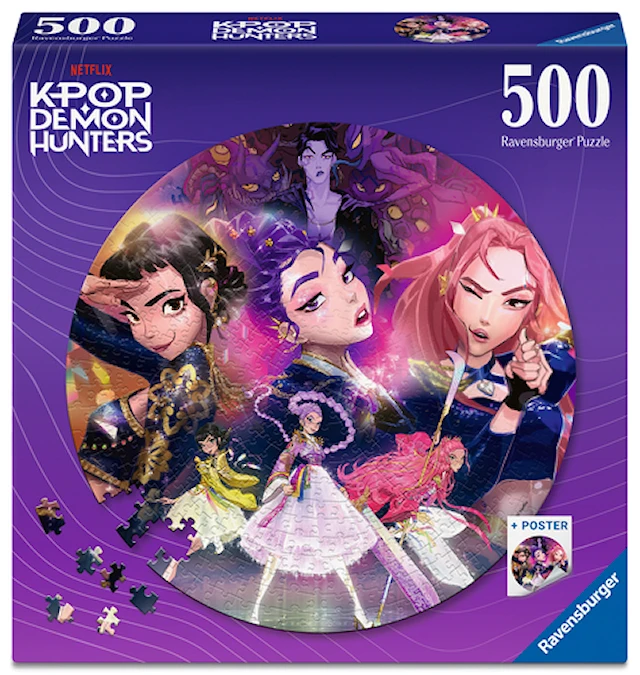 KPop Demon Hunters Pussel Circle 500 bitar, Ravensburger