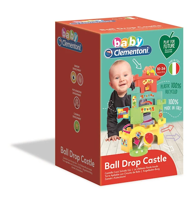 Kulbana Roll & Drop Fun Castle, Baby Clementoni