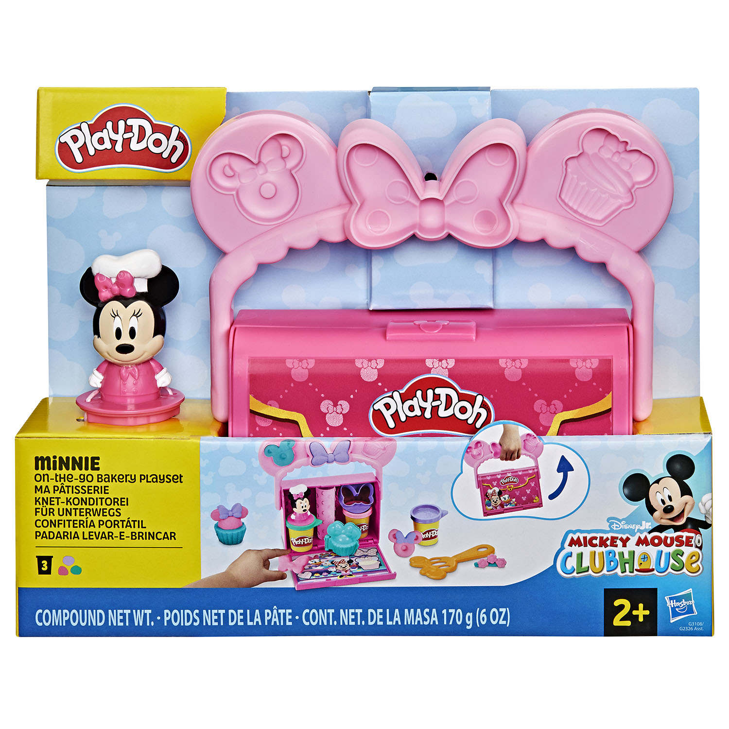 Disney Jr On The Go Bageri Lekset Play-Doh