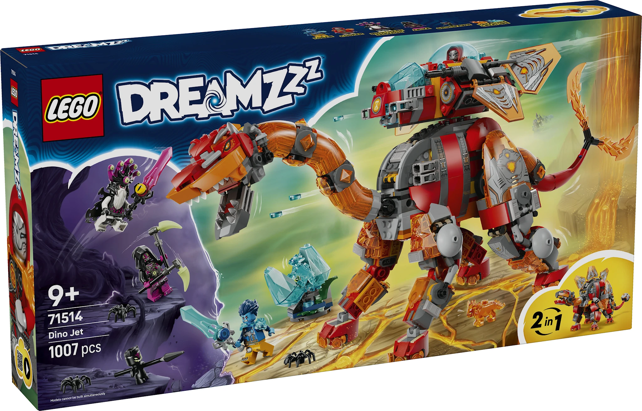 Tuotekuva ille Dinosuihkari LEGO® DREAMZzz (71514)