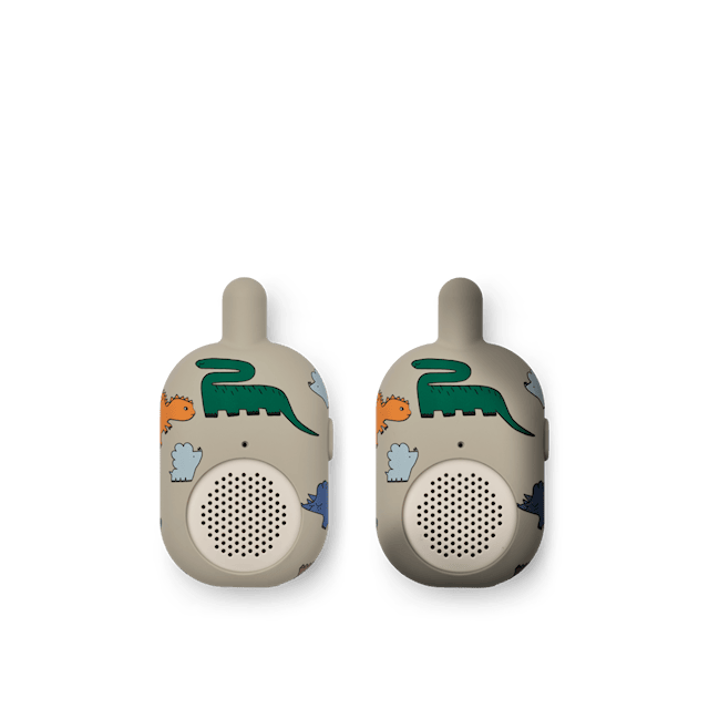Produktbild 2 för Nael Walkie Talkie Dinosaurs/Mist Liewood