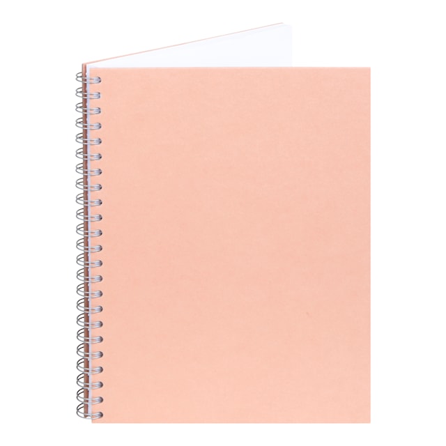 Produktbild 2 för Anteckningsbok A4 Olinjerad Dusty Pink 90 Blad Bigso Box of Sweden