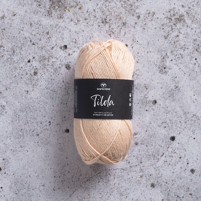 Tilda Lanka Puuvillasekoite 50 g ansiktsfärg 506 Svarta Fåret