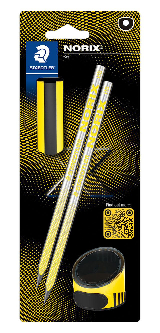Produktbilde 5 for Blyanter Norix HB Set 100% PEFC Staedtler
