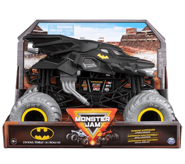Produktbild 1 för Batman Bil 1:24 Die Cast Monster Jam