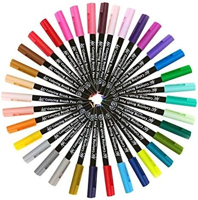 Produktbild 3 för Sakura Koi Coloring Brush Pen 24-set