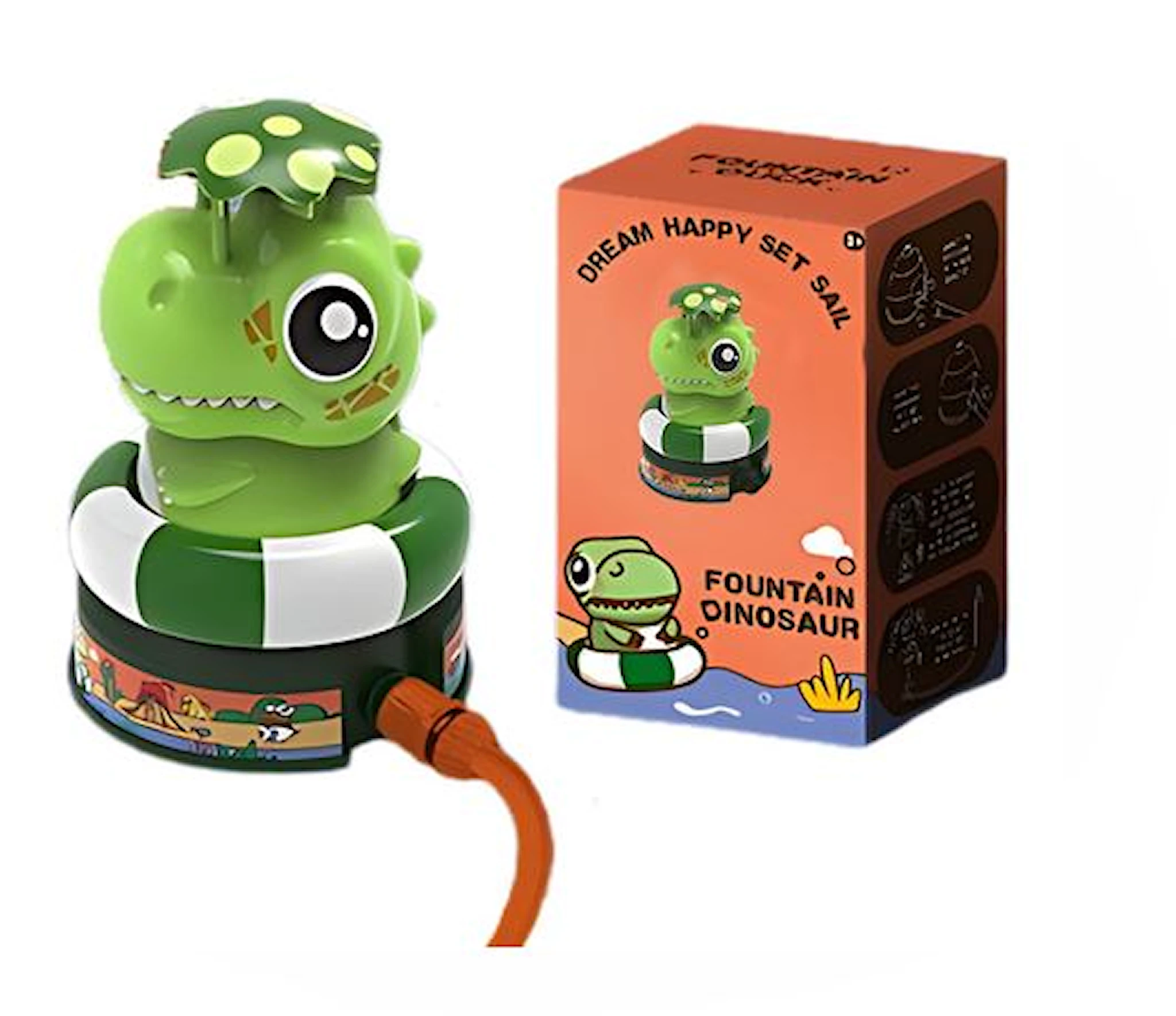 Produktbilde for Vannspreder Dinosaur Grønn Suntoy