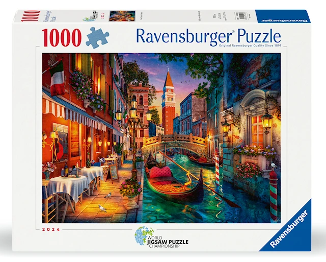 Canal Cruise In Venice Pussel 1000 bitar, Ravensburger