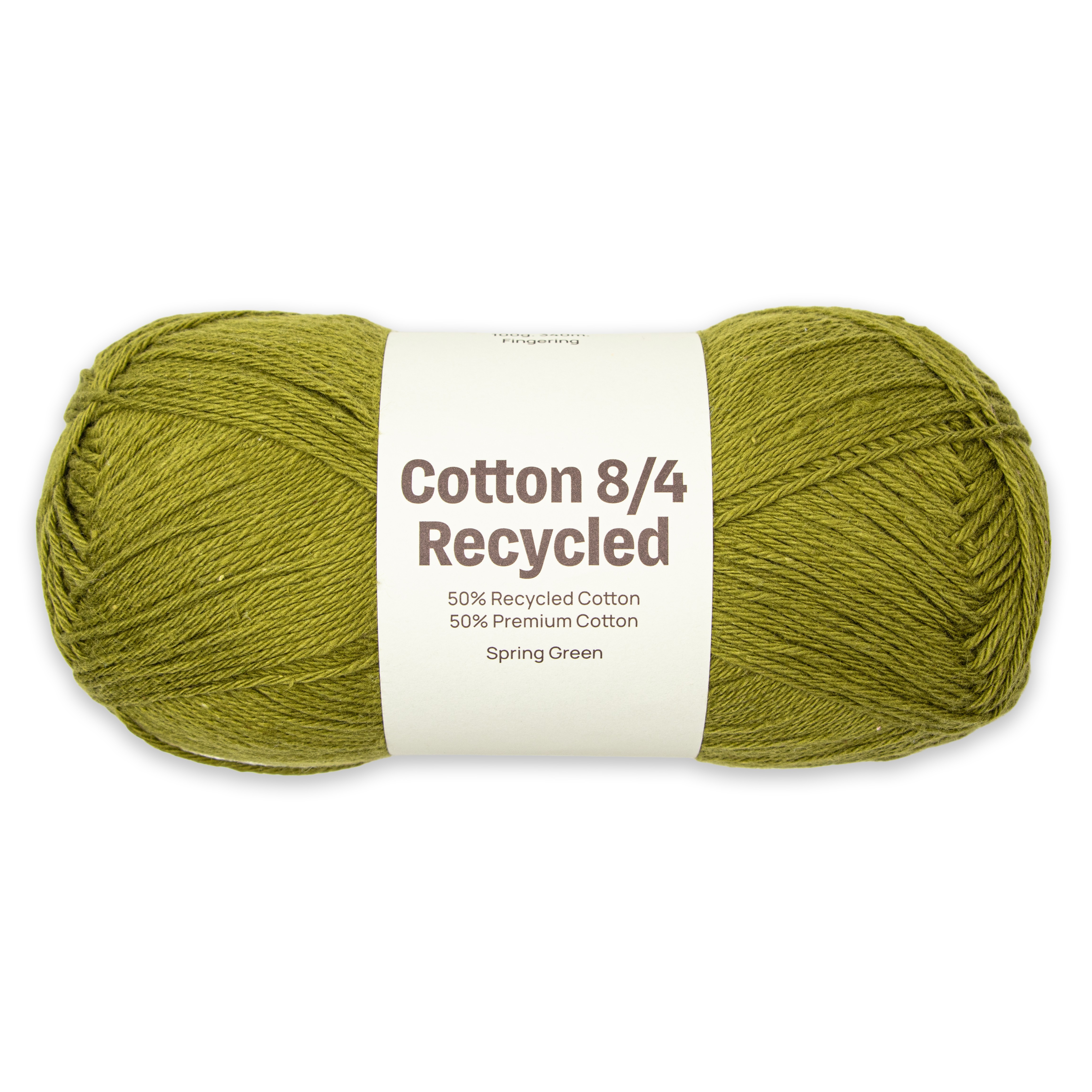 Cotton 8/4 Garn 100 g Spring Green A814 Adlibris