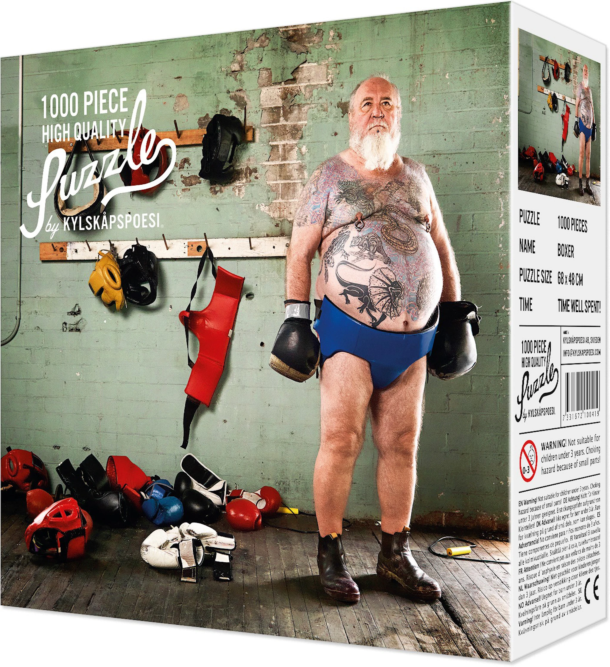 Tuotekuva ille Palapeli 1000 palaa, Boxer, Kylskåpspoesi