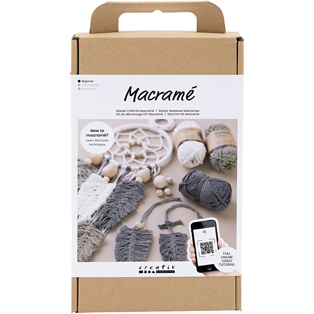 Start DIY Kit - Makramé Knyttekniker Creativ Company