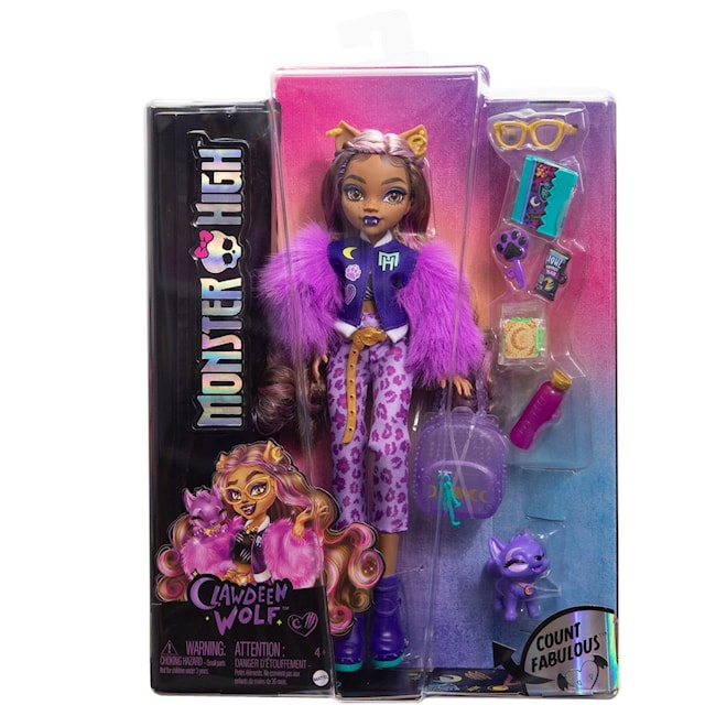 Tuotekuva 6 - Clawdeen Nukke Monster High