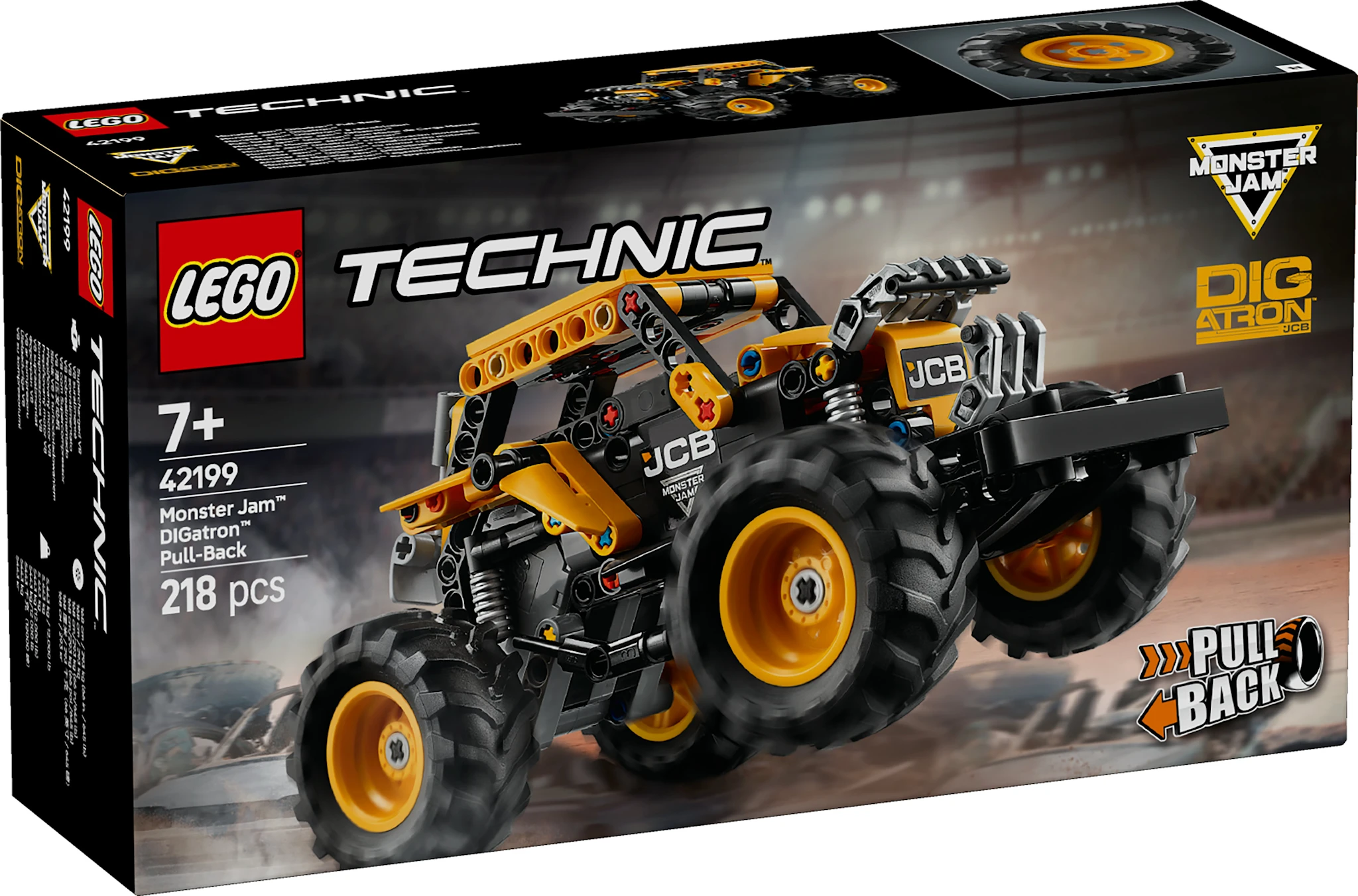 Tuotekuva ille Monster Jam™ DIGatron™ ‑vetomoottoriauto LEGO® Technic (42199)