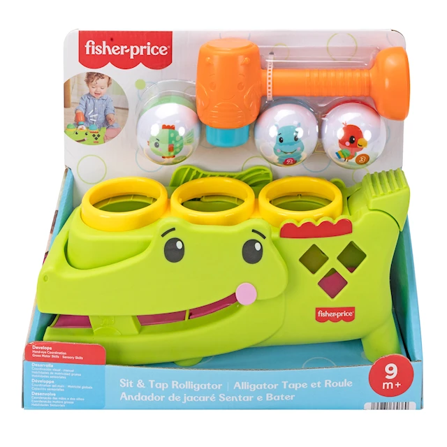 Tap & Roll Alligator leksak Fisher-Price