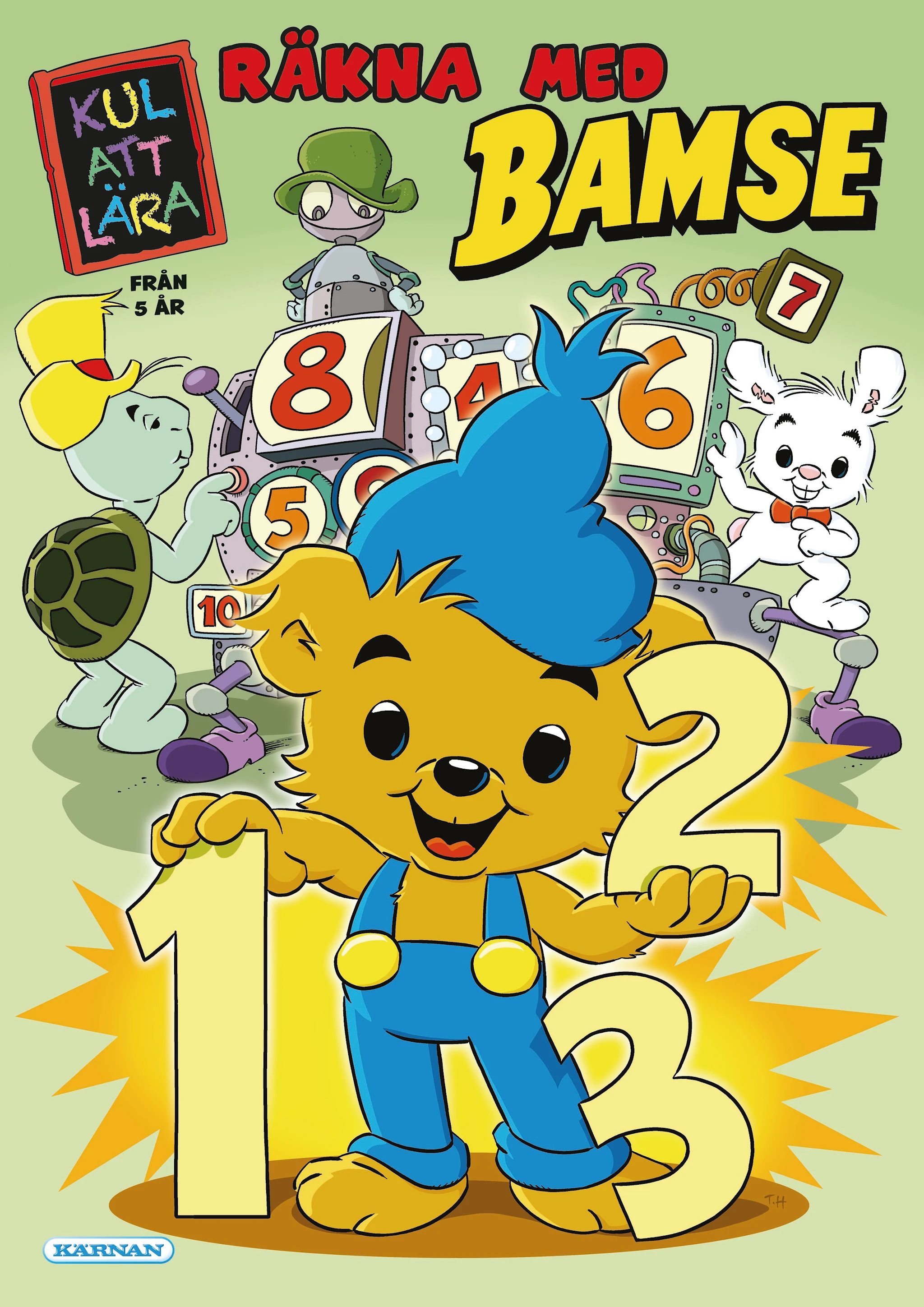 Produktbild för Kul att lära - Räkna med Bamse, Kärnan
