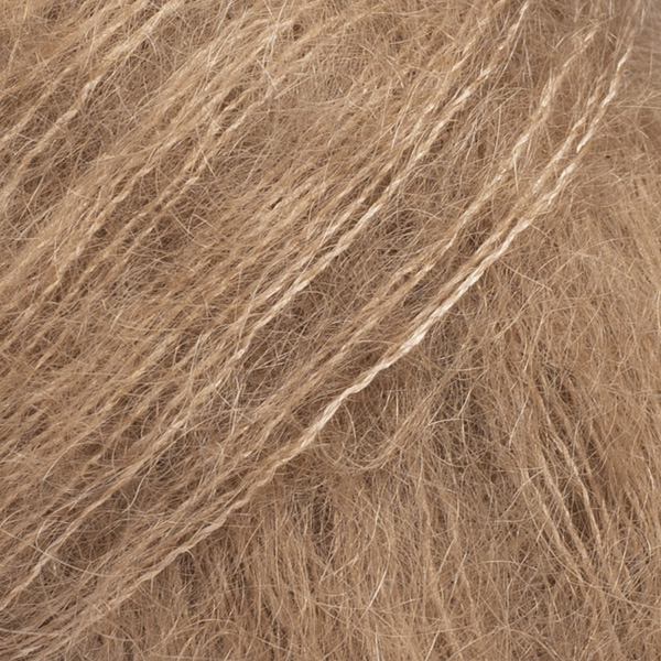 Kid-Silk Uni Color Garn Mohair Silke 25 g Almond 42 Drops