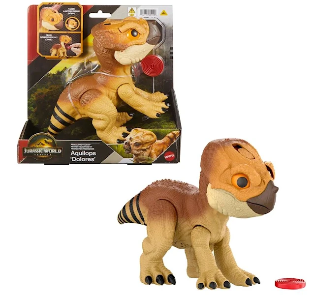 Jurassic World Rebirth Tame 'n Train Dolores
