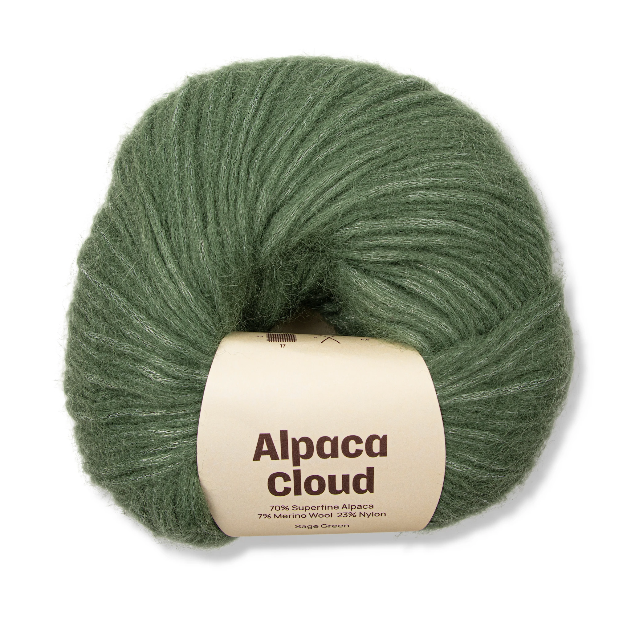 Tuotekuva ille Alpaca Cloud 50 g Sage green A278 Adlibris