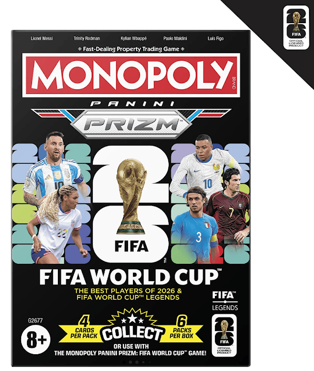 Produktbild 1 för Monopoly Fifa Legends Booster Pack Hasbro