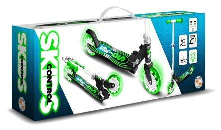 Sparkcykel med Ljus Skids Control