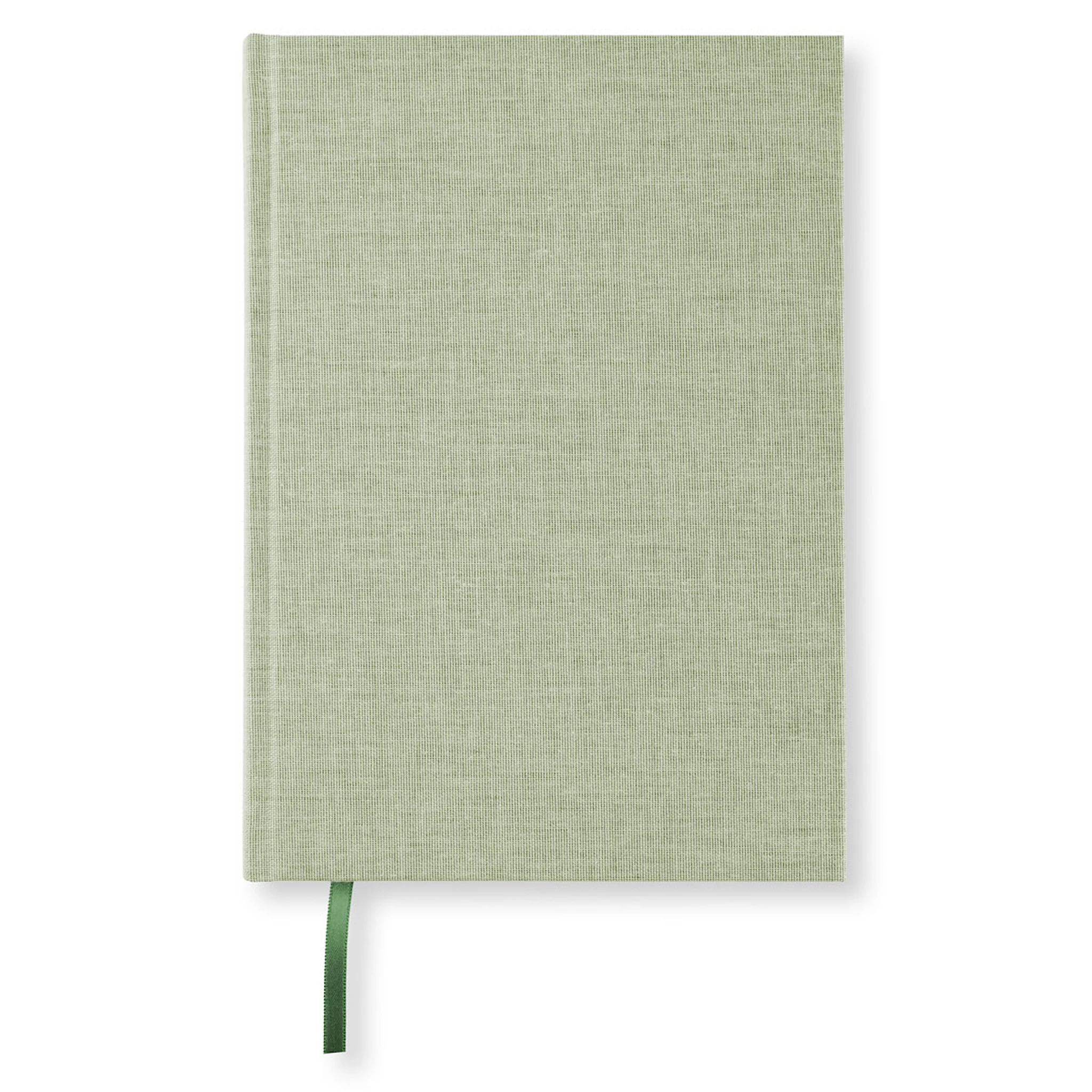 Produktbild för Anteckningsbok A5 256p Olinjerad Green Leaf Paperstyle