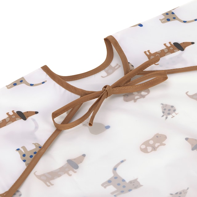 Produktbilde 3 for Långärmad Hakklapp Little Mateys Royal Blue 2-Pack Lässig