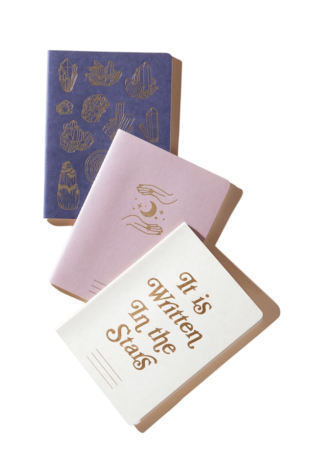 Tuotekuva 2 - Taivutettavat Muistikirjat 3-pack Designworks ink