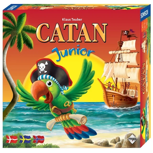 Catan Junior -lautapeli (FI/SE/NO/DK)