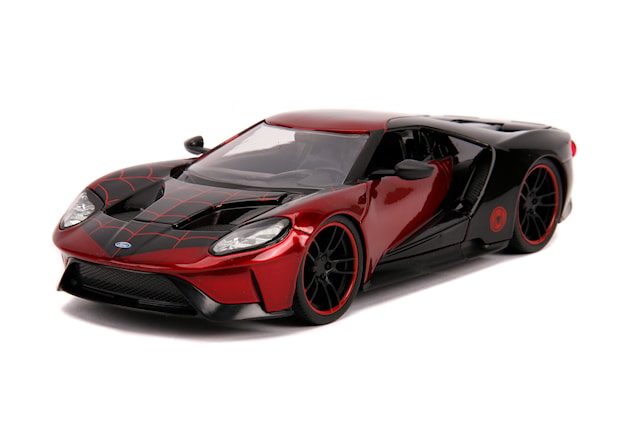 Tuotekuva 1 - Marvel Spider-Man Miles Morales 2017 Ford GT ja Hahmo 1:24