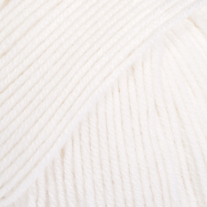 Baby Merino Merinovillaa 50 g 01 white Drops
