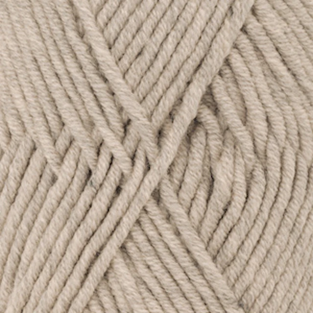 Big Merino Uni Colour Garn Ullgarn 50 g Beige 19 Drops