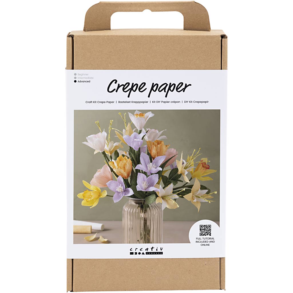 DIY Kit Crepepapper Blommor