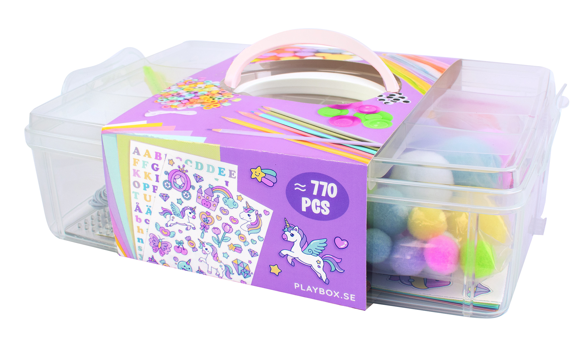 Pysselväska pastell Playbox
