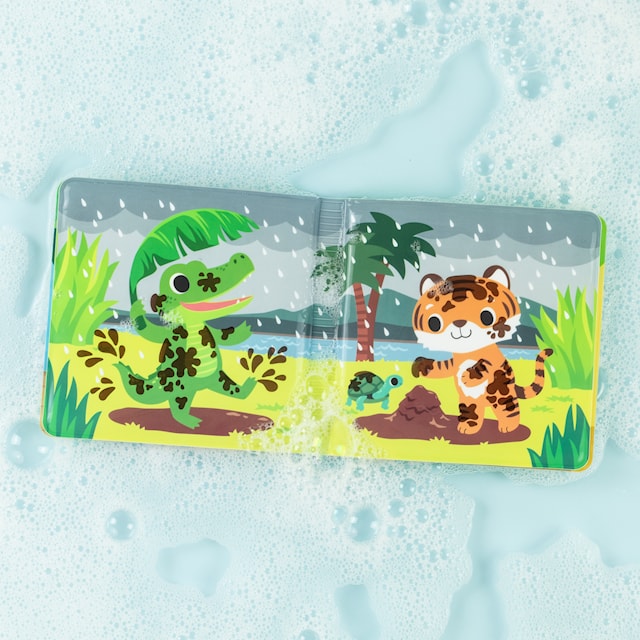 Produktbilde 2 for Badebok Jungel Tiger Tribe
