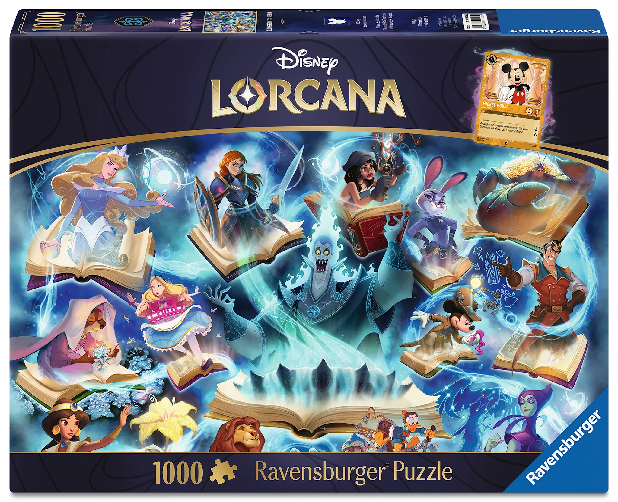 Produktbild för Glimmers of the Realm: Sapphire Pussel 1000 Bitar, Ravensburger